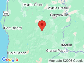 Map of Site Report: Rogue River, United States of America